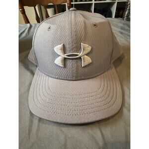 Under Armor Fitted Gray Hat Gray‎ Logo Size L/XL patent number 6493880